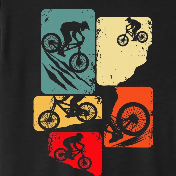 Mountain Bike Downhill Mtb Biking Cycling Biker ChromaSoft Performance T-Shirt