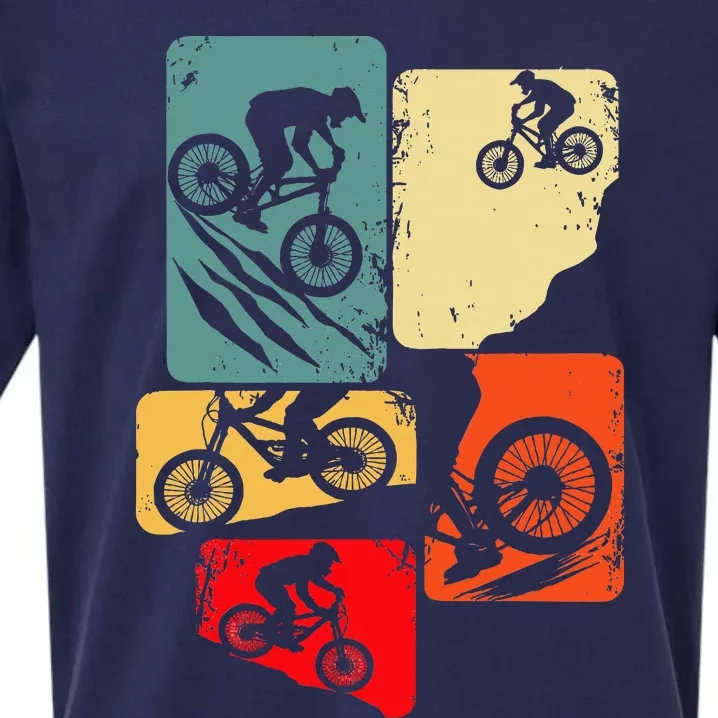 Mountain Bike Downhill Mtb Biking Cycling Biker Sueded Cloud Jersey T-Shirt