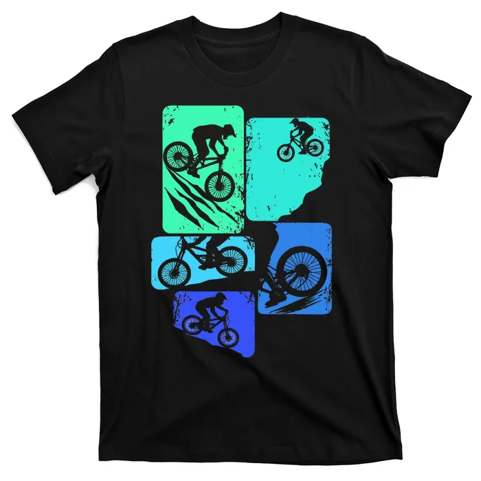 Mountain Bike Downhill Mtb Biking Cycling Biker T-Shirt