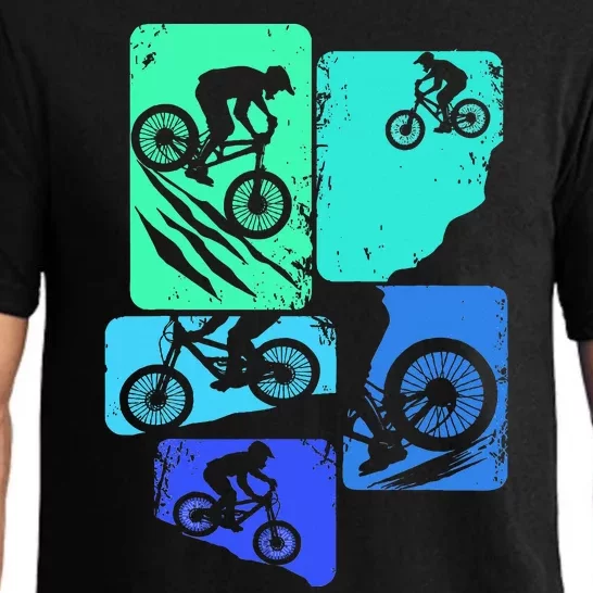 Mountain Bike Downhill Mtb Biking Cycling Biker Pajama Set