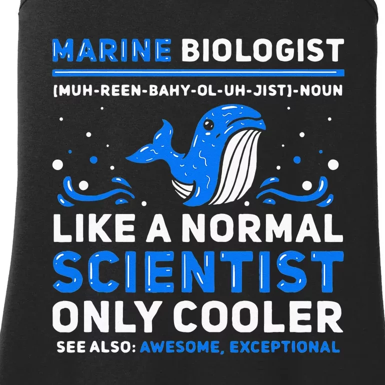 Marine Biologist Definition Marine Biology Ladies Essential Tank