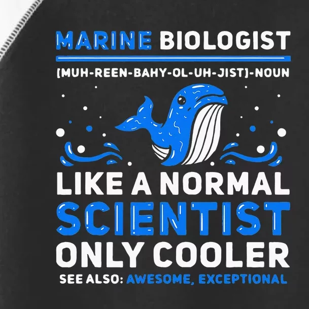 Marine Biologist Definition Marine Biology Toddler Fine Jersey T-Shirt