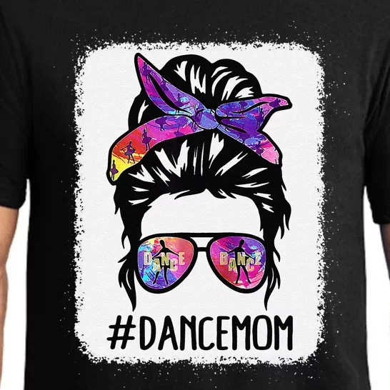 Messy Bun Dance Mom Life Ballet Dancing Mother's Day Pajama Set