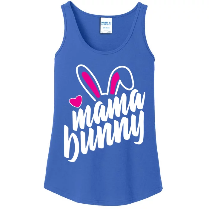 Mama Bunny Easter Bunny Ears Gift Ladies Essential Tank