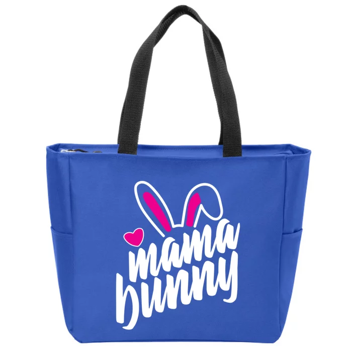 Mama Bunny Easter Bunny Ears Gift Zip Tote Bag