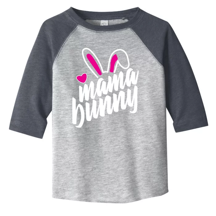 Mama Bunny Easter Bunny Ears Gift Toddler Fine Jersey T-Shirt