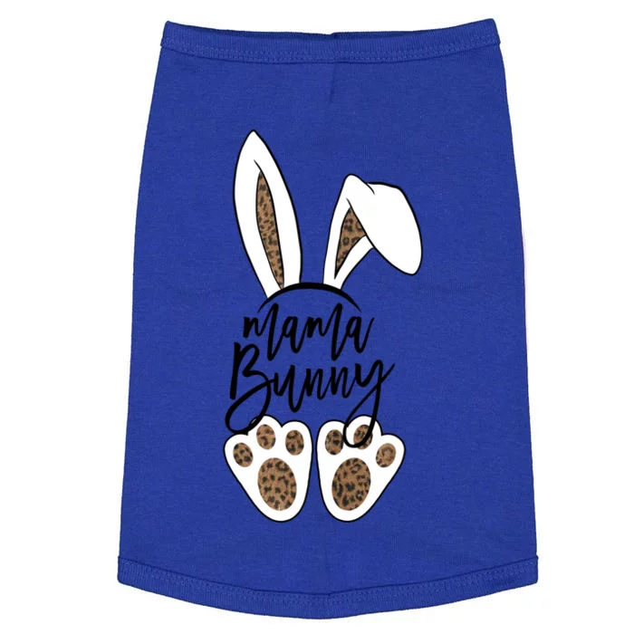 Mama Bunny Easter Bunny Leopard Gift Doggie Tank