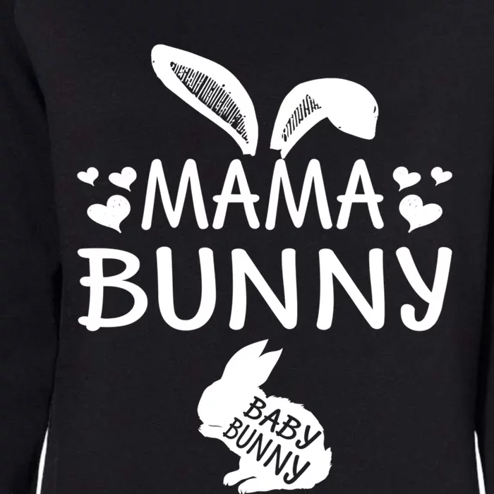 Mama Bunny Easter Pregnancy Announcet Gift Womens California Wash Sweatshirt