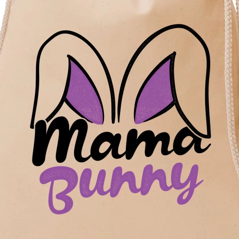 Mama Bunny Easter Gift Drawstring Bag