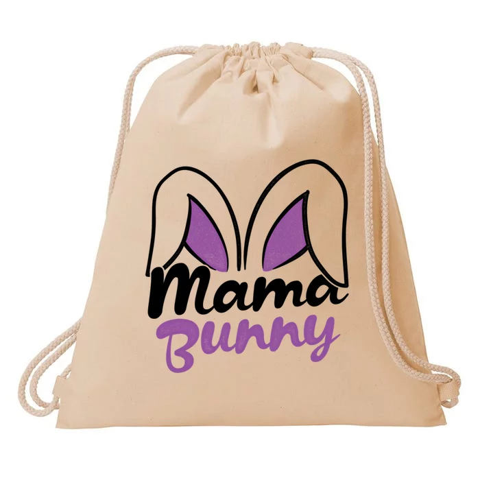 Mama Bunny Easter Gift Drawstring Bag