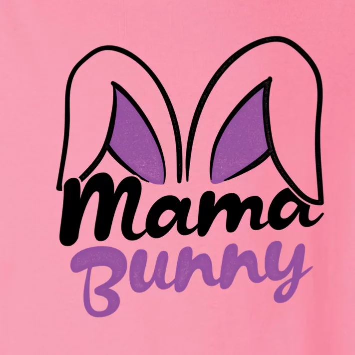 Mama Bunny Easter Gift Toddler Long Sleeve Shirt