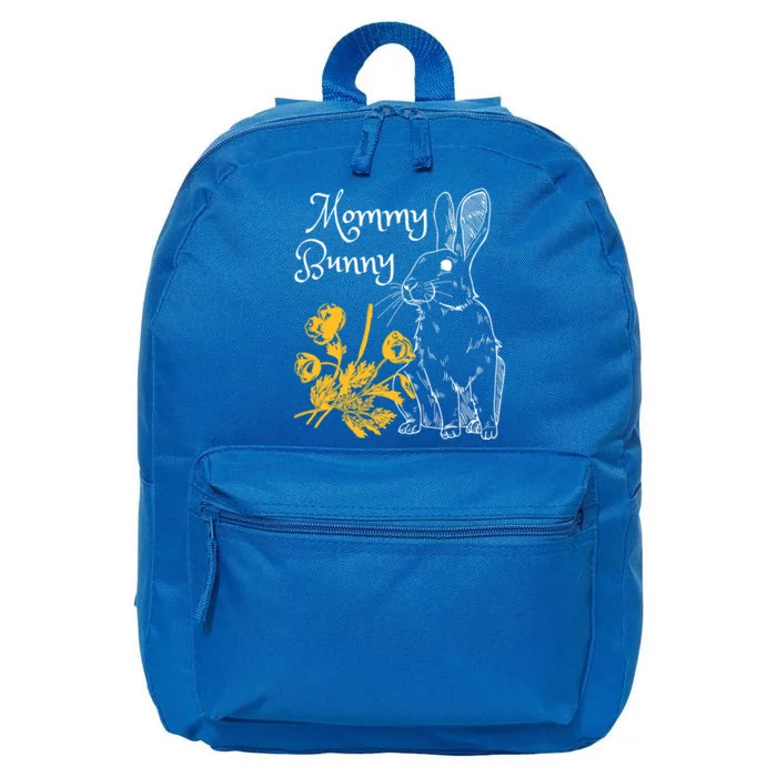 Mommy Bunny Easter Mom Pregnant Mom Gift 16 in Basic Backpack