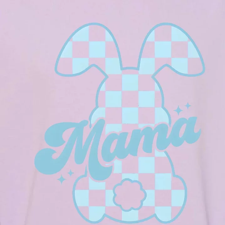 Mama Bunny Easter Day Matching Family Mom Daughter Son Garment-Dyed Sweatshirt