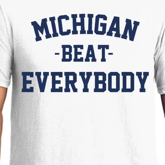 Michigan Beat Everybody National Champs Pajama Set