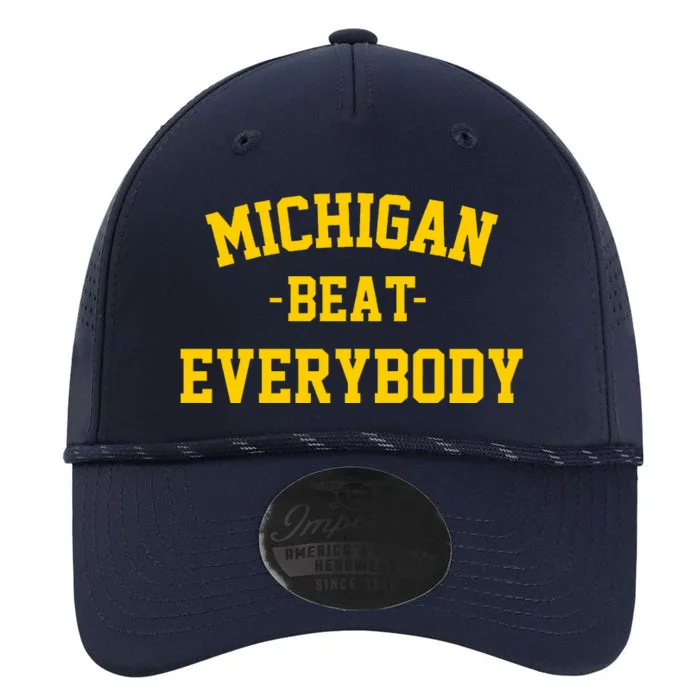 Michigan Beat Everybody National Champs Performance The Dyno Cap