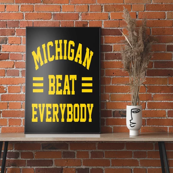 Michigan Beat Everybody Poster