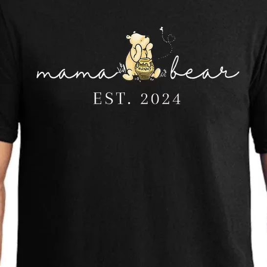 Mama Bear Est 2024 New Mom Pregnancy Pajama Set