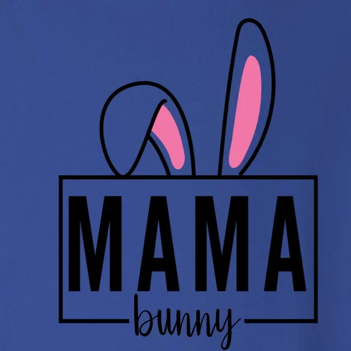 Mama Bunny Easter Bunny Ears Family Bunny Mom Gift Toddler Long Sleeve Shirt