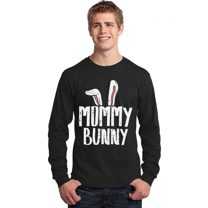 Mommy Bunny Ear Easter Family Matching Mom Mama Mother Tall Long Sleeve T-Shirt