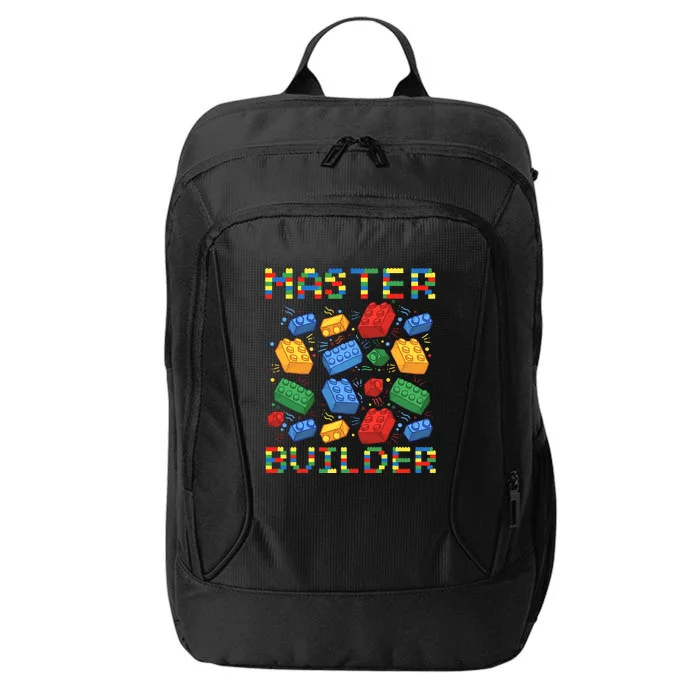 Master Builder Funny Building Blocks For Boys City Backpack