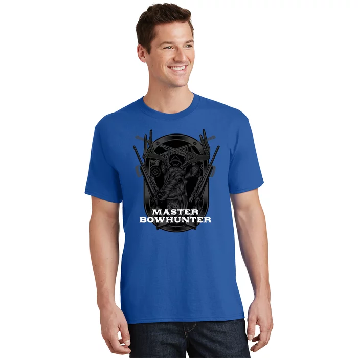 Master Bowhunter Fathers Day Hunting Parents Hunter Archery Gift T-Shirt