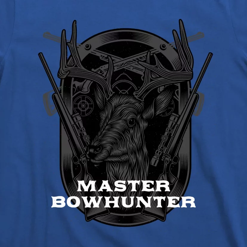 Master Bowhunter Fathers Day Hunting Parents Hunter Archery Gift T-Shirt