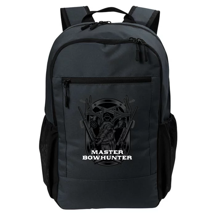 Master Bowhunter Fathers Day Hunting Parents Hunter Archery Gift Daily Commute Backpack