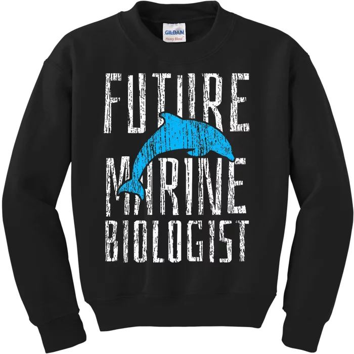 Marine Biology Future Biologist Science Kids Sweatshirt