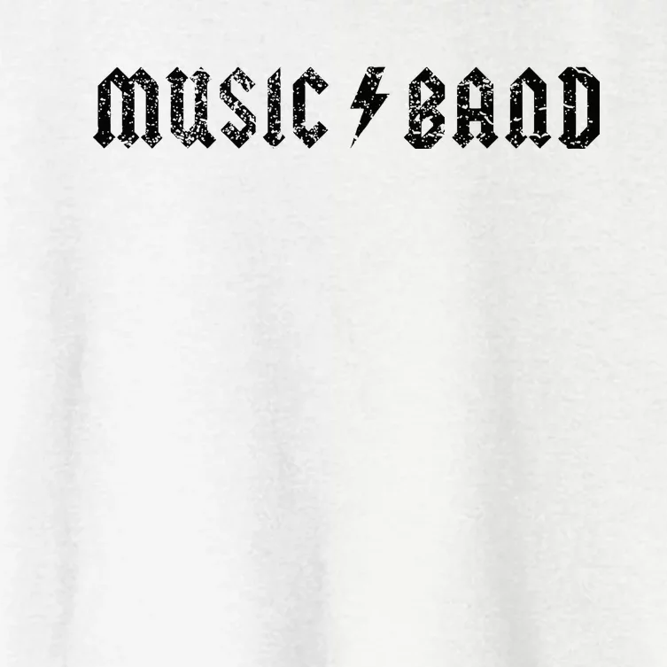 Music Band Fellow Meme Campus Apparel Women's Crop Top Tee