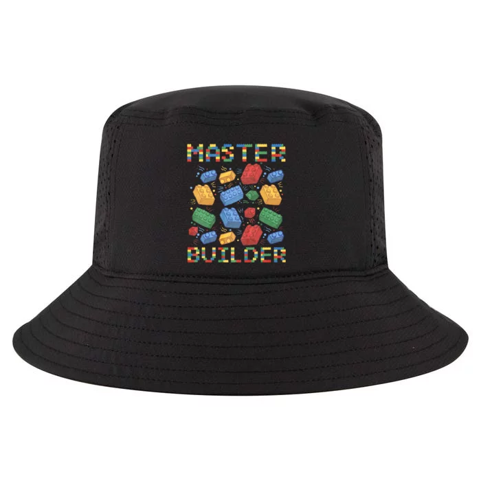 Master Builder Funny Building Blocks Gifts Cool Comfort Performance Bucket Hat