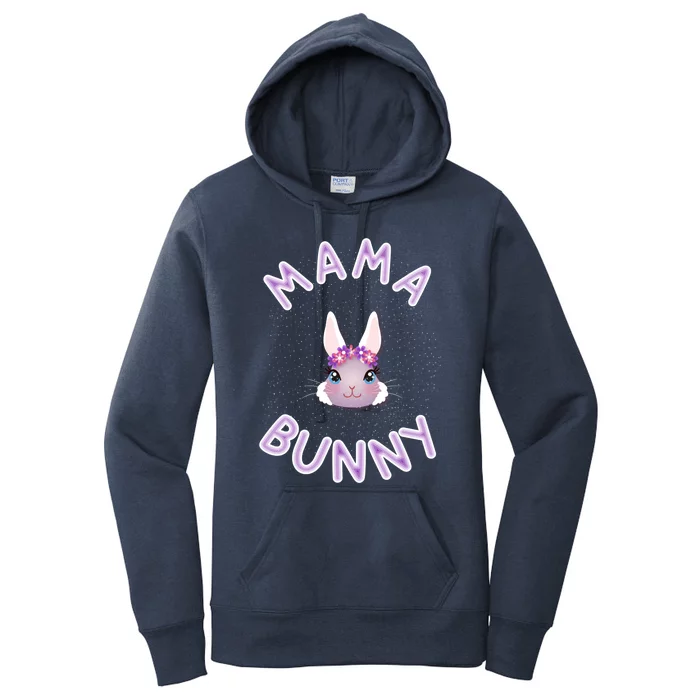 Mama Bunny Funny Easter Rabbit Bunny Lover Cool Gift Women's Pullover Hoodie