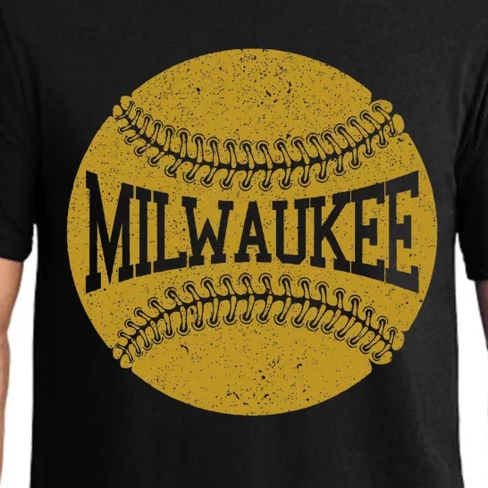 Milwaukee Baseball Fan Pajama Set