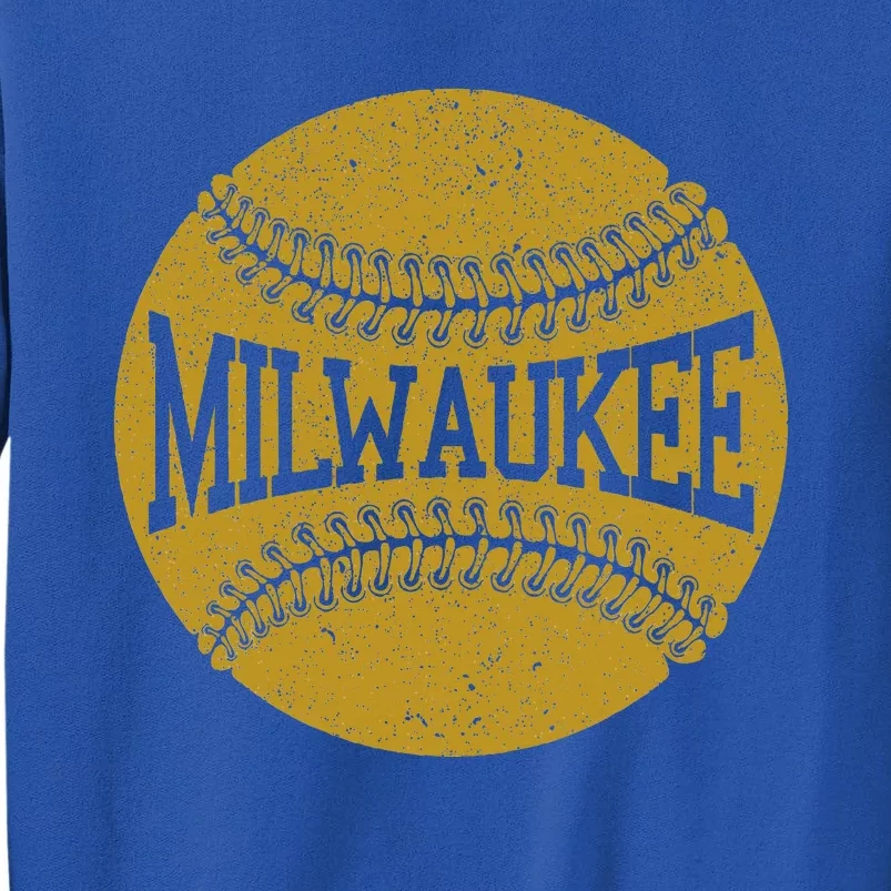 Milwaukee Baseball Fan Tall Sweatshirt