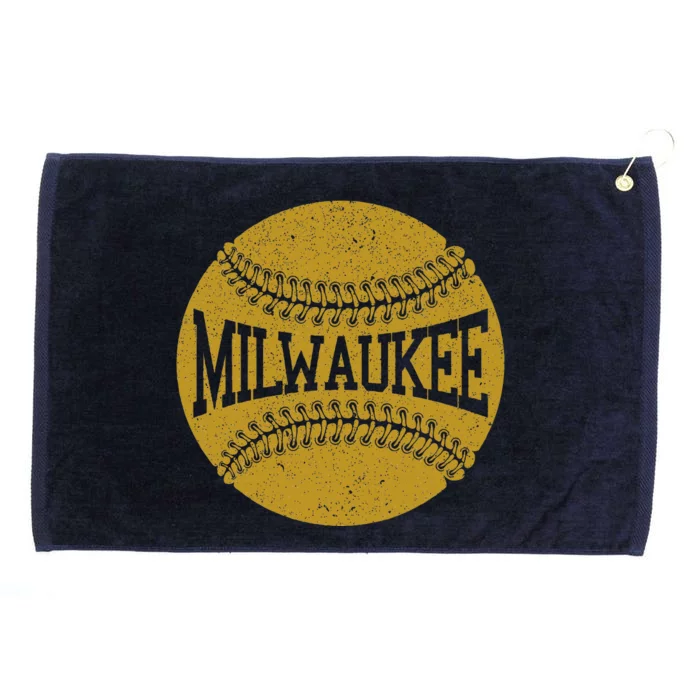 Milwaukee Baseball Fan Grommeted Golf Towel