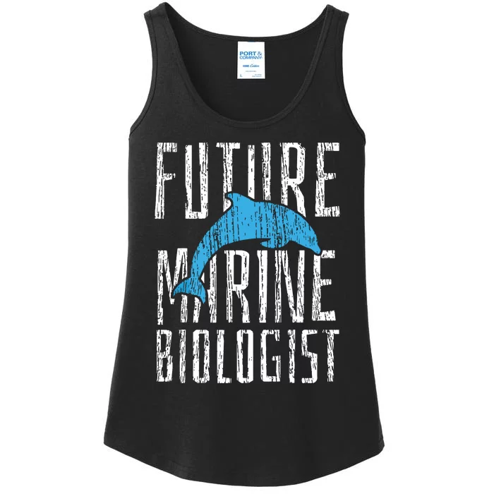 Marine Biology Future Biologist Science Ladies Essential Tank