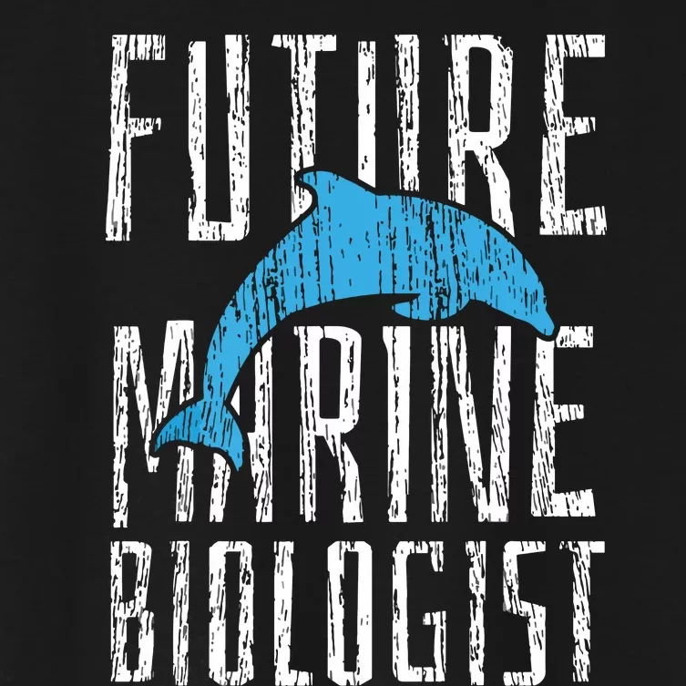 Marine Biology Future Biologist Science Women's Crop Top Tee