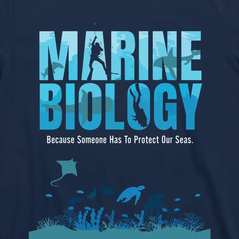 Marine Biology For Marine Biologists Ecologists Gift T-Shirt