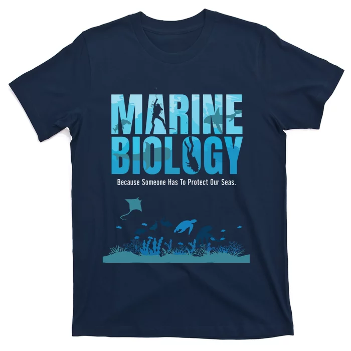 Marine Biology For Marine Biologists Ecologists Gift T-Shirt