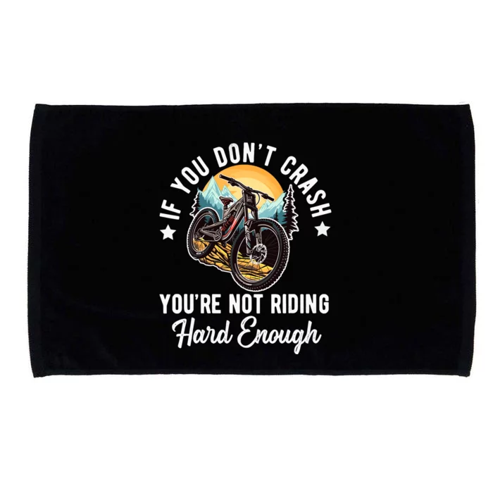 Mountain Bike Fors Boy Wo Funny Mtb Biking Lover Microfiber Hand Towel