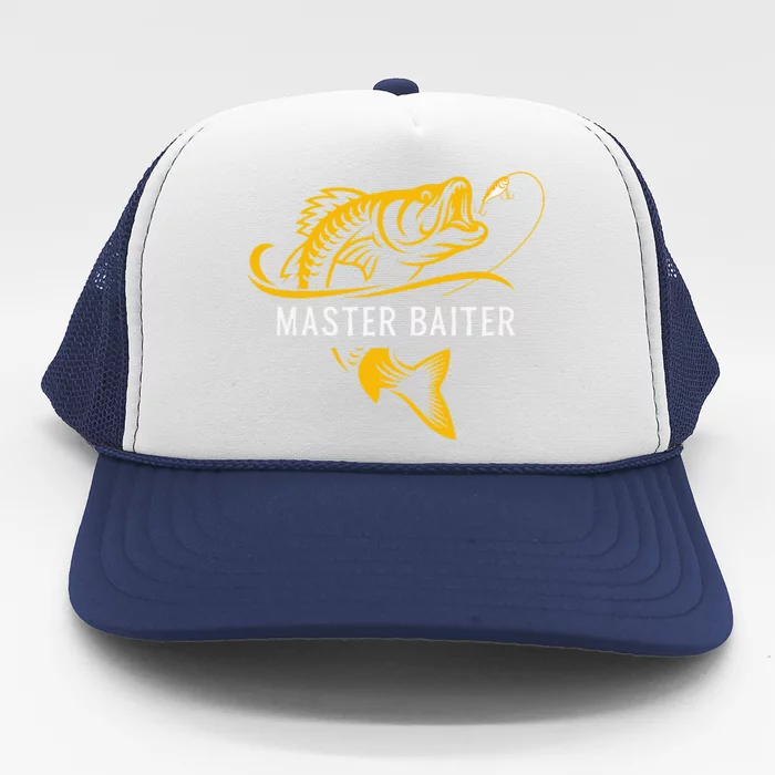 Master Baiter Funny Fishing Trucker Hat