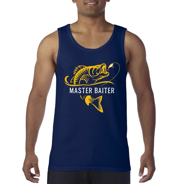 Master Baiter Funny Fishing Tank Top