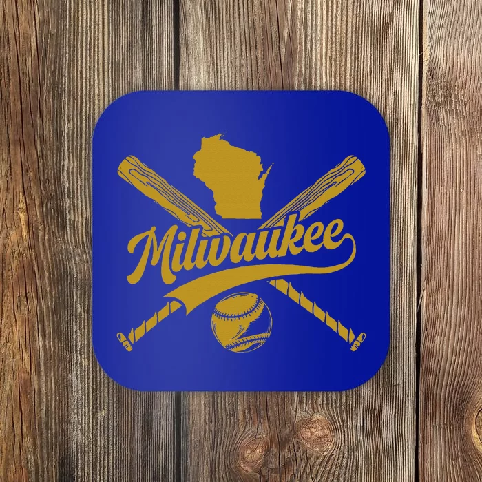 Milwaukee Baseball Fan Coaster