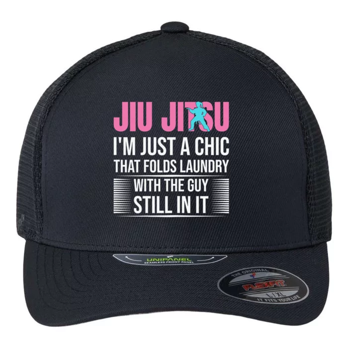 MMA BJJ Funny Mixed Martial Arts Brazilian Jiu-jitsu Flexfit Unipanel Trucker Cap