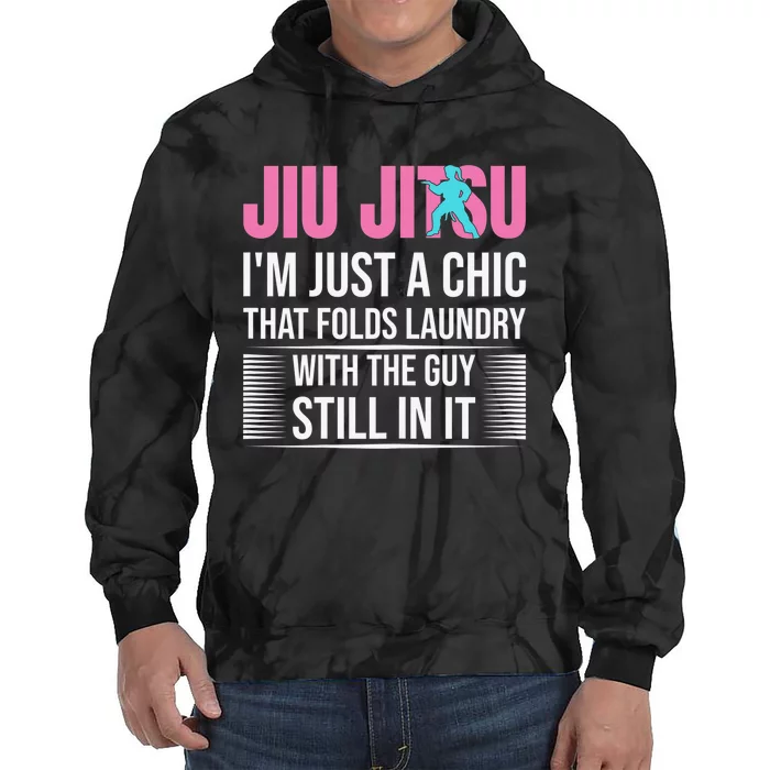 MMA BJJ Funny Mixed Martial Arts Brazilian Jiu-jitsu Tie Dye Hoodie