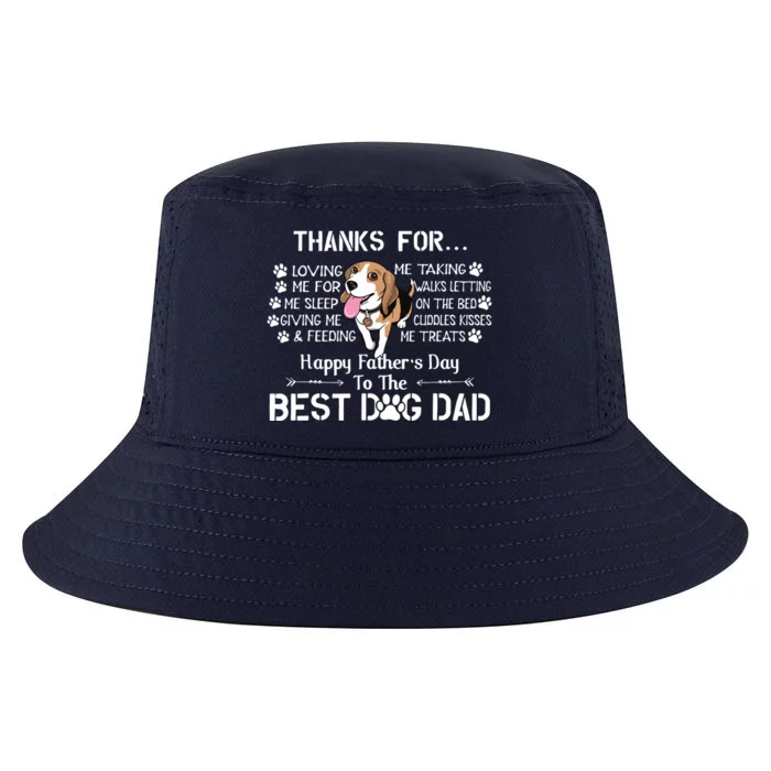 Men Beagle Fathers Day Funny Beagle Lover For Beagle Dad Cool Comfort Performance Bucket Hat