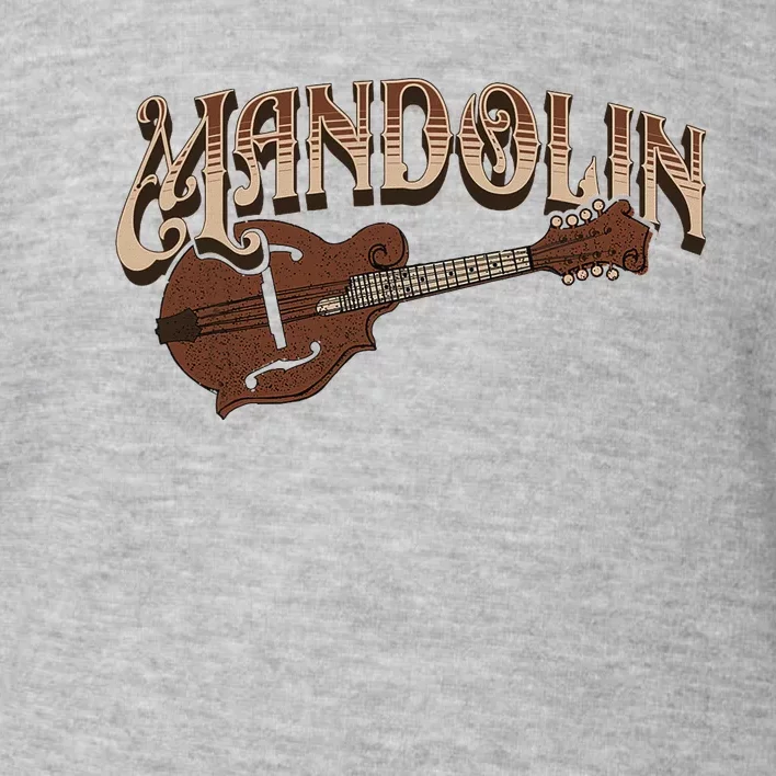 Mandolin Bluegrass Folk Music Mandolin Player Musicians Toddler Sweatshirt