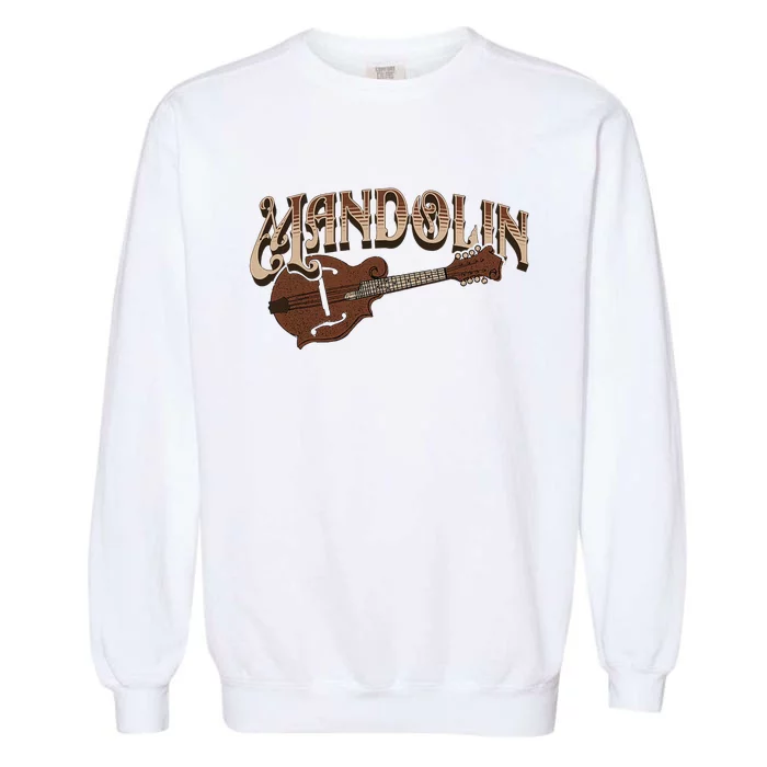 Mandolin Bluegrass Folk Music Mandolin Player Musicians Garment-Dyed Sweatshirt