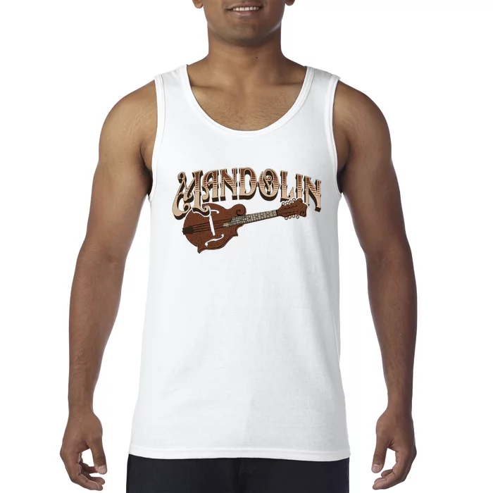 Mandolin Bluegrass Folk Music Mandolin Player Musicians Tank Top