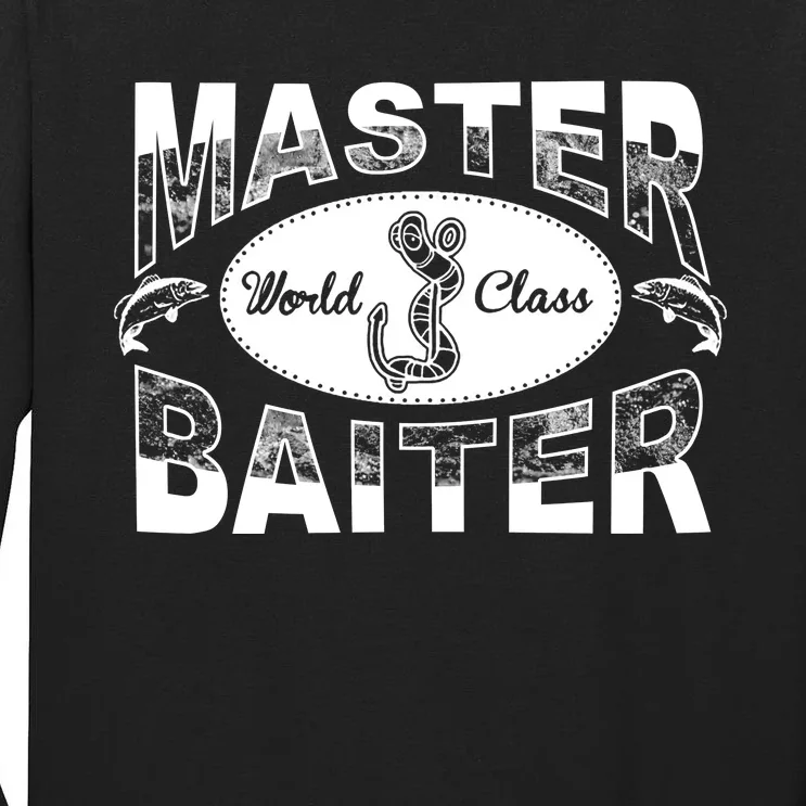 Master Baiter Fishing Tall Long Sleeve T-Shirt