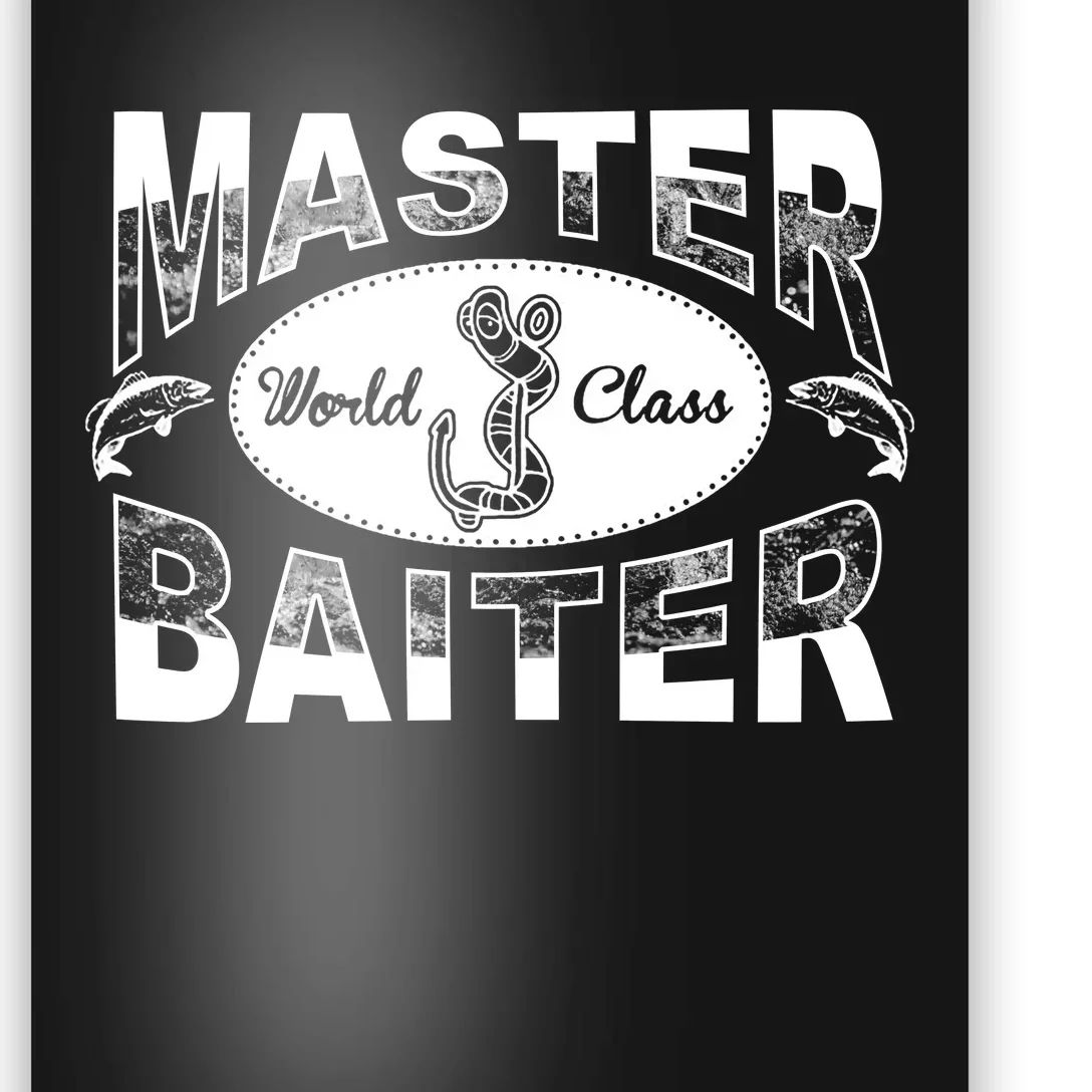 Master Baiter Fishing Poster